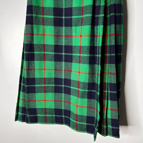 Glenisla Classics Women's 6 Wool Tartan Plaid Scottish Wrap Kilt Skirt Scottland - Picture 3 of 7
